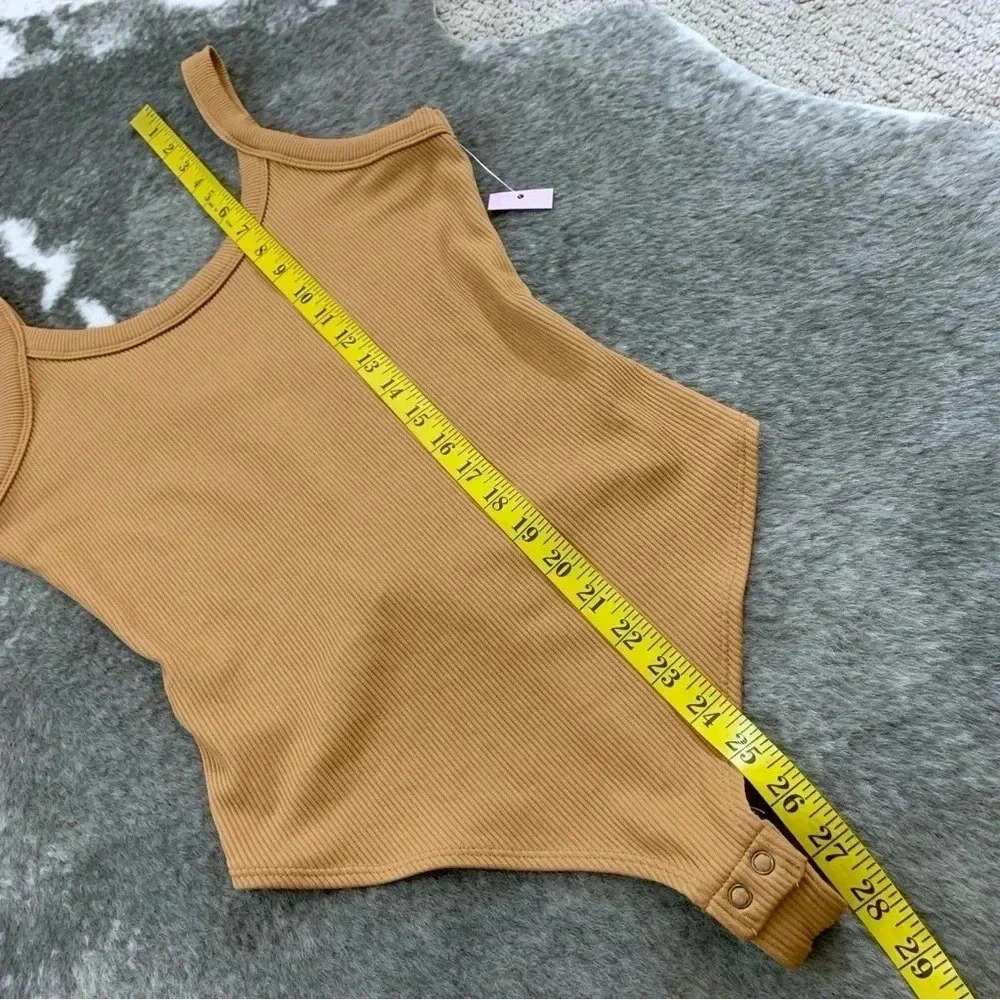 NWT Ribbed Tank Bodysuit - Picture 9 of 10